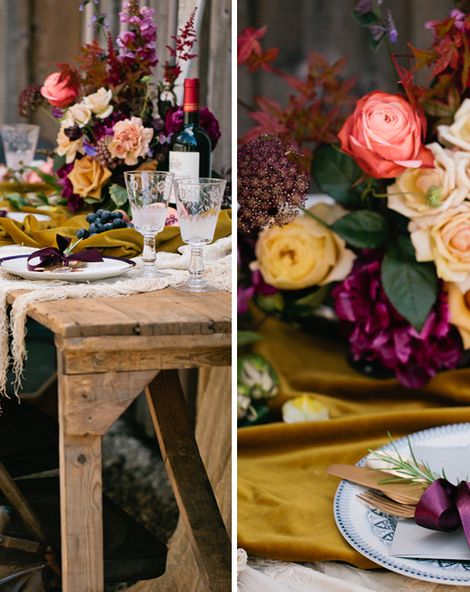 Autumn Wedding Styling With The List