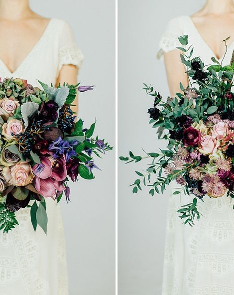 Beautiful Autumn Wedding Bouquets {From The RMW Book}