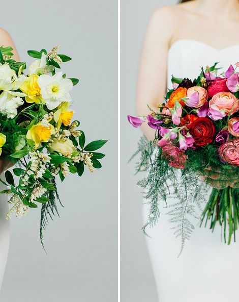 Beautiful Bouquets For Spring Weddings
