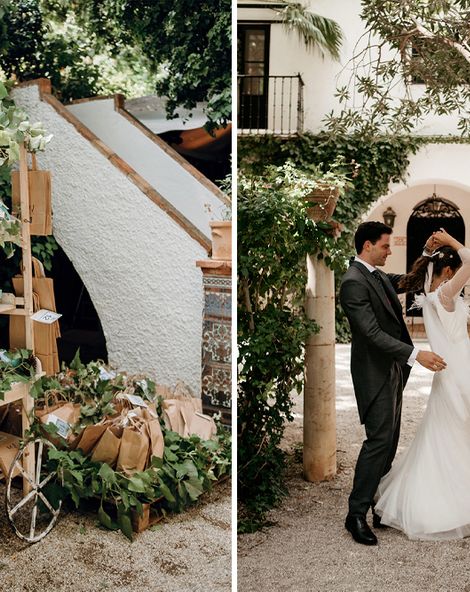 Converse Trainer Favours for a Malaga Wedding at La Casilla de Maera | Sole Alonso Wedding Dress | Sara Lobla Photography | Un Par de Medias Film