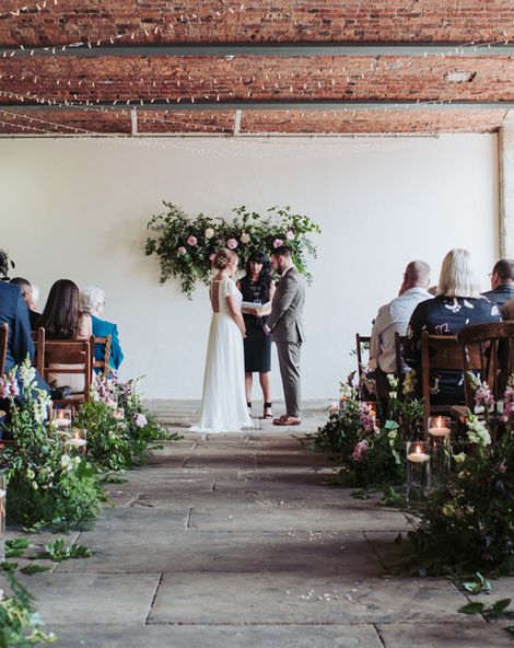 Wedding Aisle Flowers