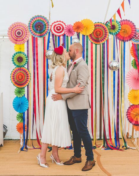 Midi Wedding Skirt for Village Fete Style Wedding at Horningsea Pavilion