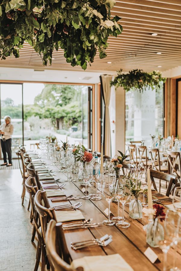 The Soane's Garden Room is a beautiful and versatile space for intimate ceremonies, seated dinners and after dinner dancing. 