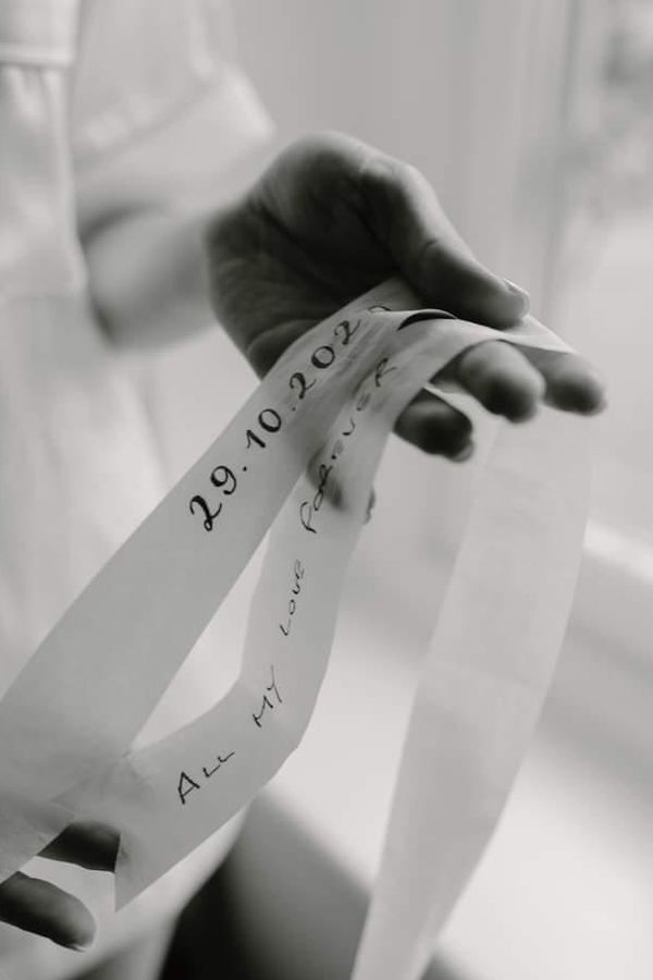 Memory/calligraphy ribbons by LK Designs