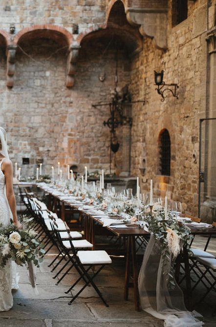 Dreamy Italian Destination Wedding At A Tuscan Castle