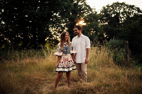 Surprise Marriage Proposal Engagement Shoot at Sunset