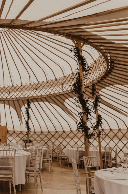 Yurt Wedding with Outdoor Naked Tipi Ceremony, Glitter Station & Peach Rewritten Bridesmaid Dresses, with Bride in Made With Love, shot by Nesta Lloyd