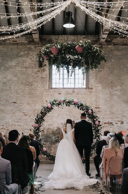 Floral Moon Gate