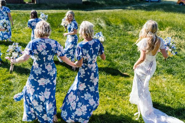 Floral Bridesmaid Dresses