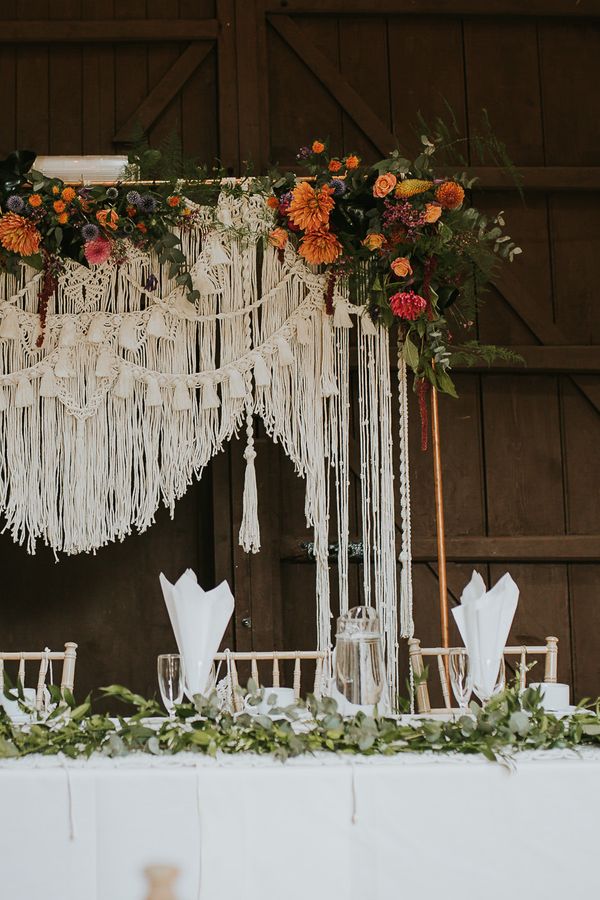 Macrame Wedding Backdrop