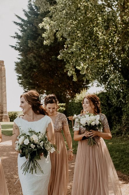 Rose Gold Bridesmaid Dresses