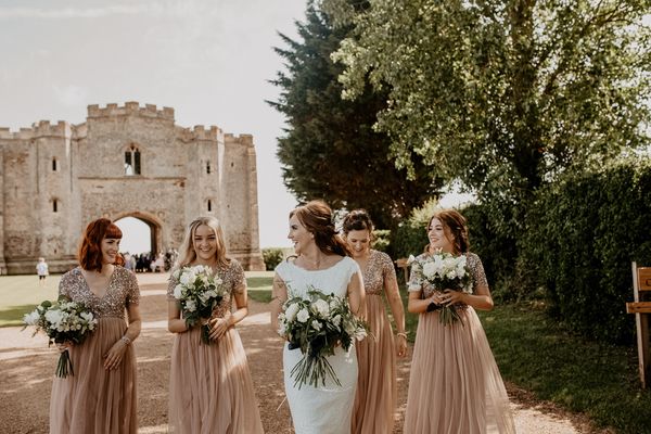 Rose Gold Bridesmaid Dresses