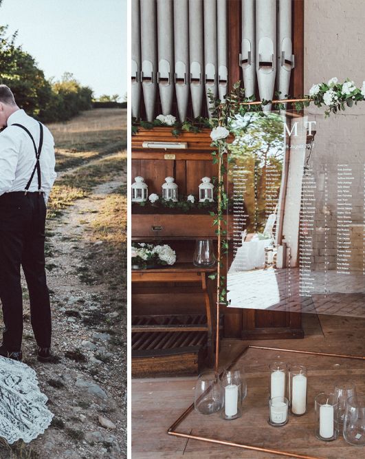 Galia Lahav Mermaid Style Wedding Dress // Longbourn Estate Barn // Images By The Vedrines