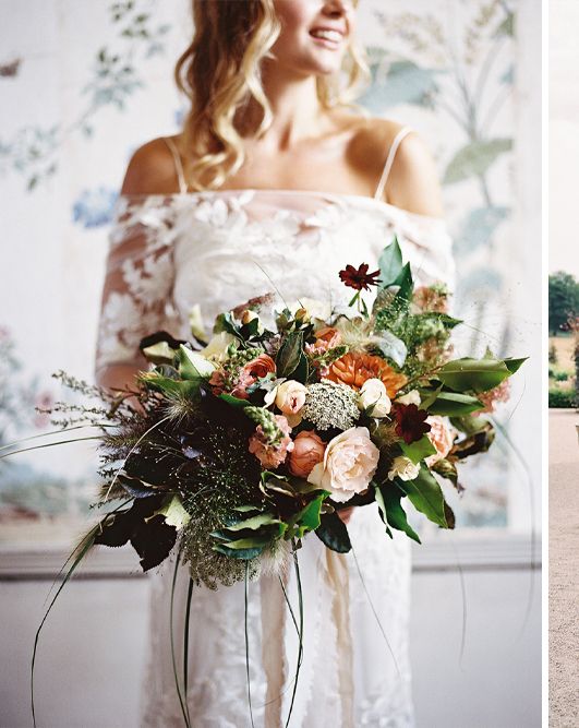 Elegant Summer Inspiration at St Giles House, Dorset by Jessica Roberts Design | Living Coral, White & Green Flowers | Tablescape | Imogen Xiana Photography