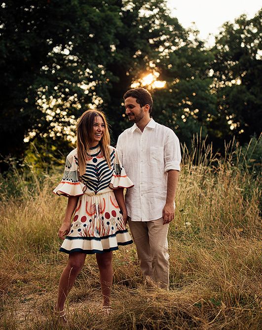 Surprise Marriage Proposal Engagement Shoot at Sunset