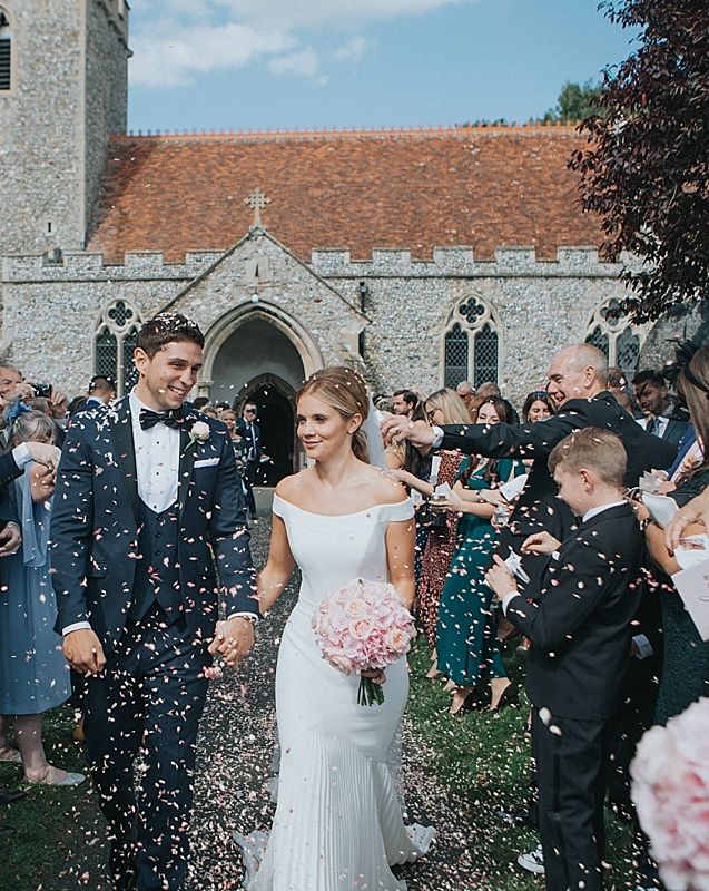 Pastel Pink & Mint Green Wedding at Granary Estates Suffolk | Suzanne Neville Bardot Gown | Mini Golf | Gospel Choir | Julia & You Photography