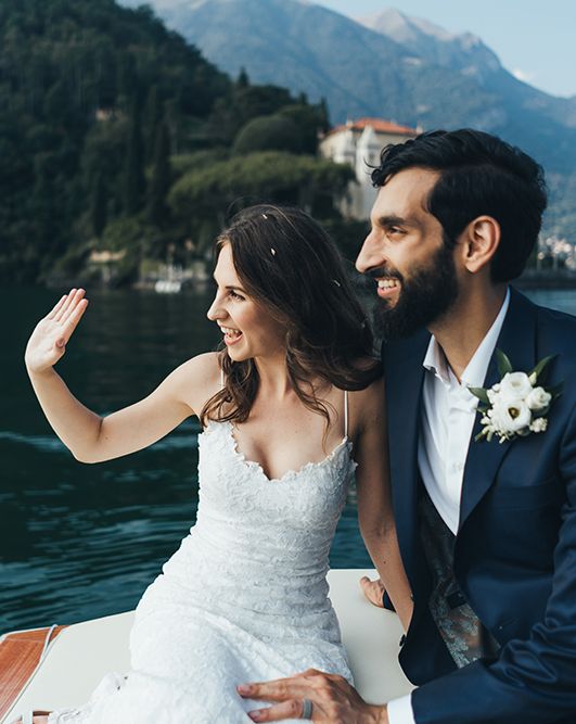 Lake Como Elopement