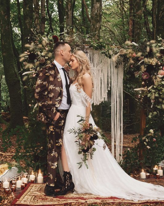 Lace Wedding Boots