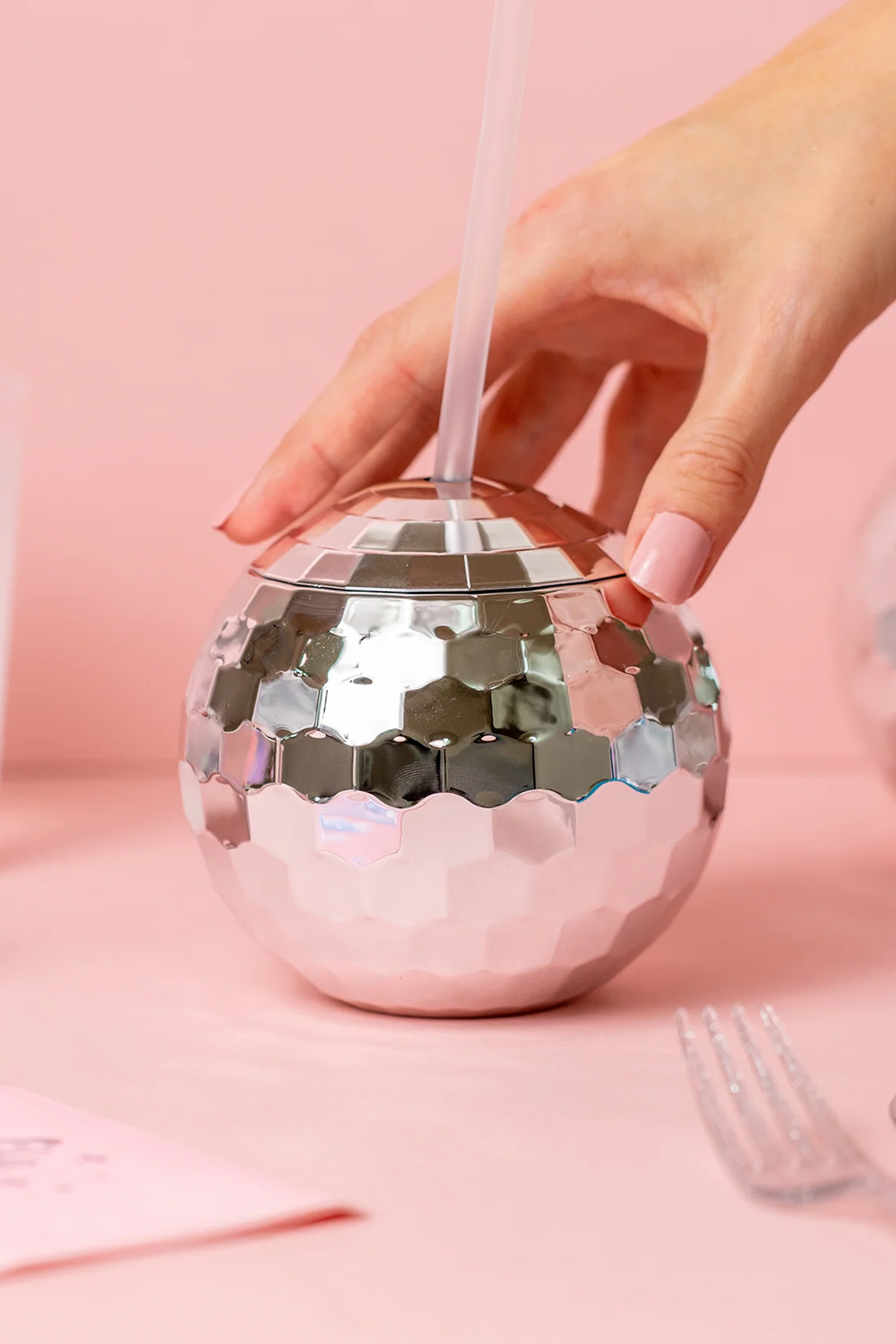 Disco ball cup for 