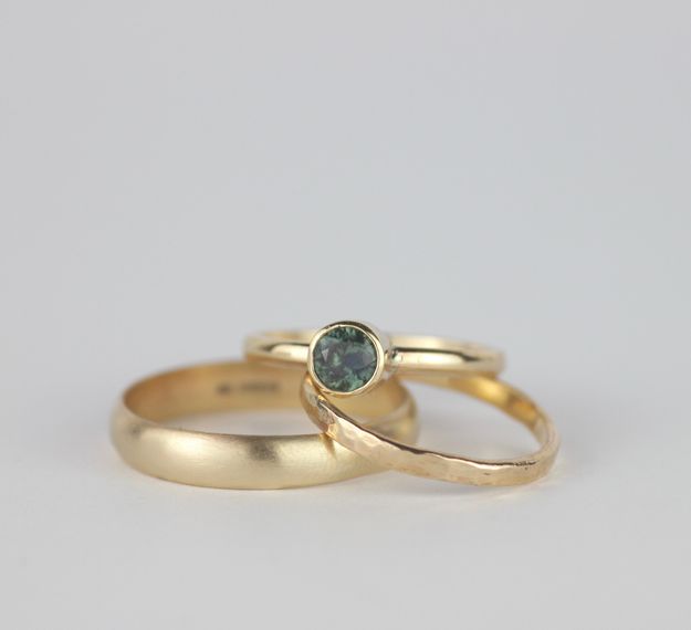 marcia vidal jewellery marcia vidal 9ct gold sapphire engagement ring wedding rings 4