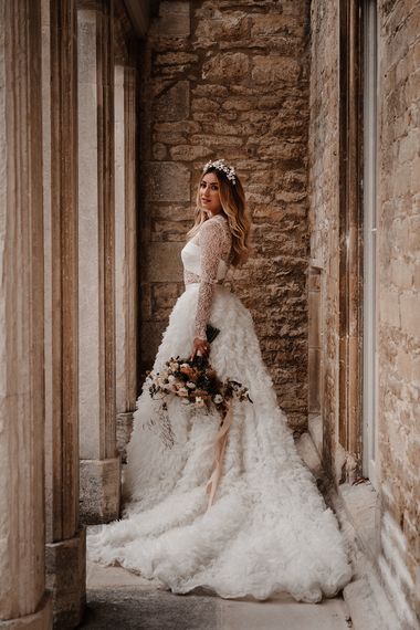 claire do monte weddings claire do monte styled shoot   look 1  45