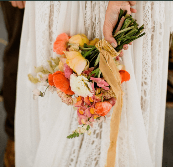 femme petale bridal bouquet