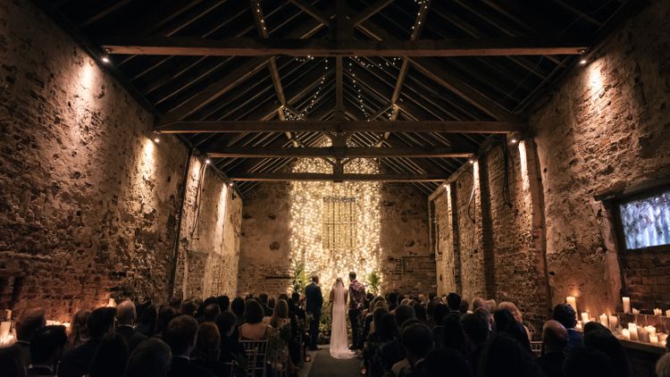 the normans getting married in the normans ceremony barn. photo by jules barron