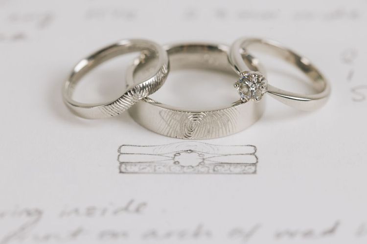jodie gearing bespoke jewellery design platinum hand engraved finger print wedding rings 04