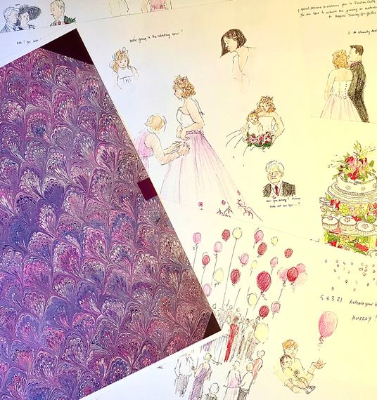 the wedding illustrator maxine portfolio