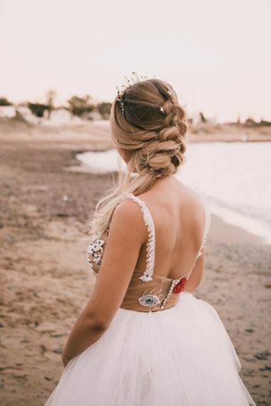 Bride on the beach
