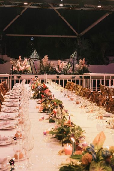 Long tablescape
