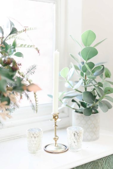 Candlestick | Red New Years Eve Winter Wedding at Iscoyd Park, Shropshire | White Stag Wedding Photography | Lovetwofilm