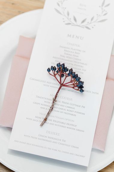 Wedding Reception Decor | Red New Years Eve Winter Wedding at Iscoyd Park, Shropshire | White Stag Wedding Photography | Lovetwofilm