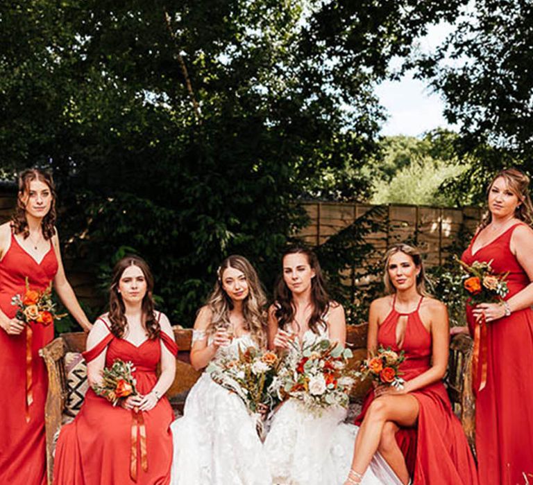 Autumn Bridesmaid Dresses To Fall For - Colours & Inspiration