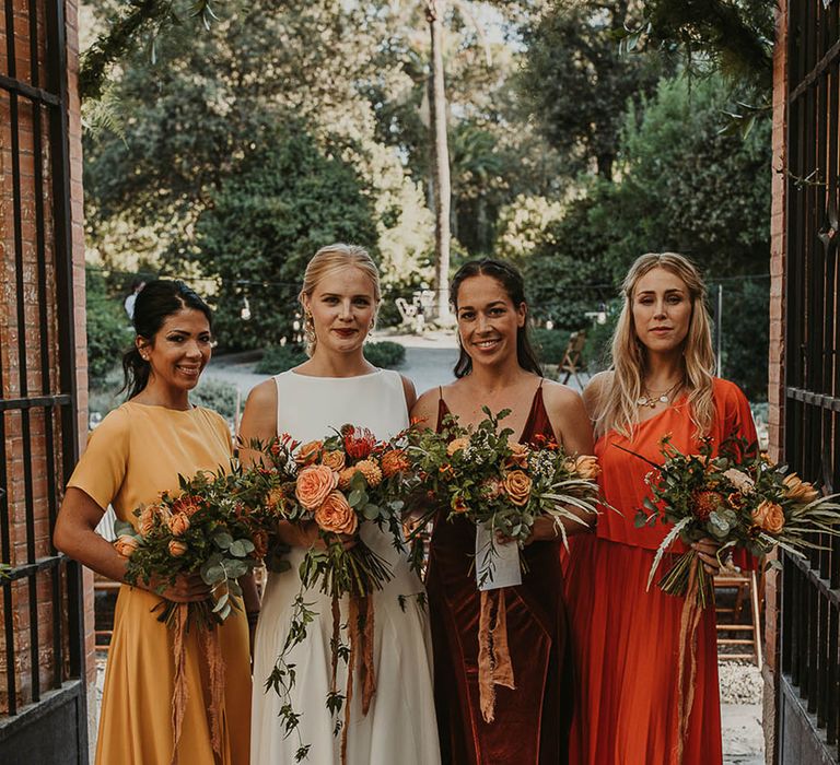 Autumn Bridesmaid Dresses To Fall For - Colours & Inspiration