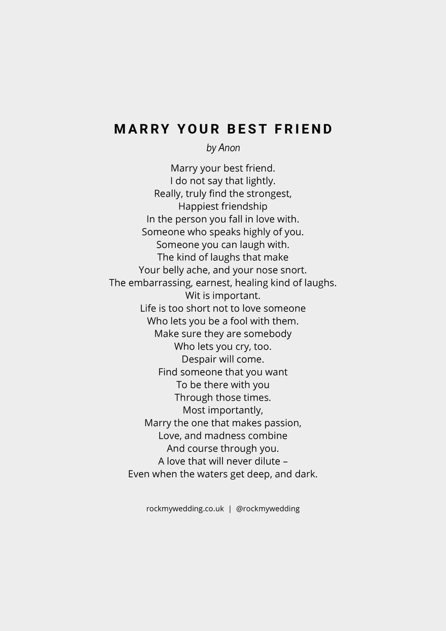 Marry Your Best Friend Wedding Poem Wedding Readings About Friendship marry-your-best-friend-wedding-poem-wedding-readings-about-friendship