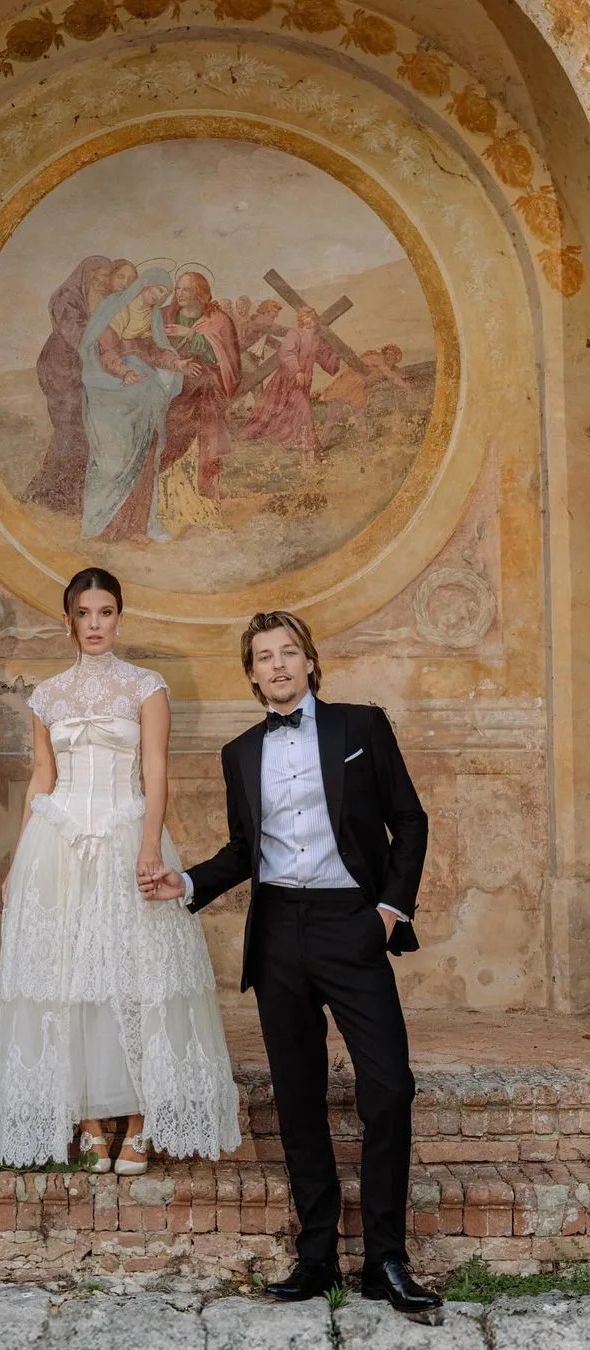 millie-bobby-brown-second-wedding-dress-jake-bongiovi