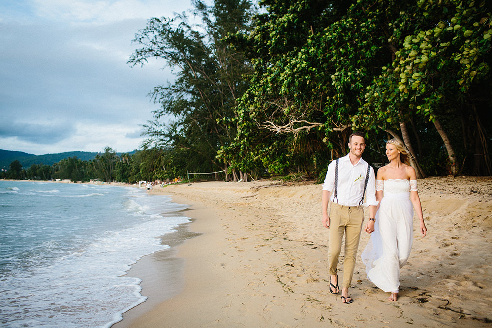 Grace Loves Lace Sally Gown For A Destination Beach Wedding In Thailand