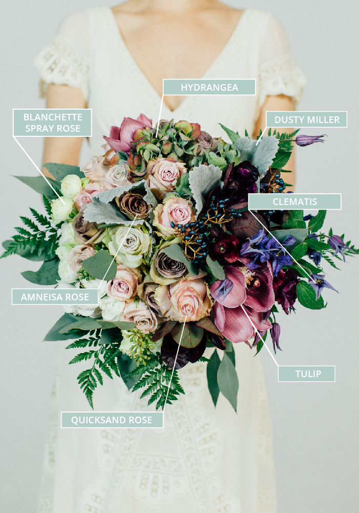 Autumn Fall Wedding Bouquets For Stylish Modern Brides
