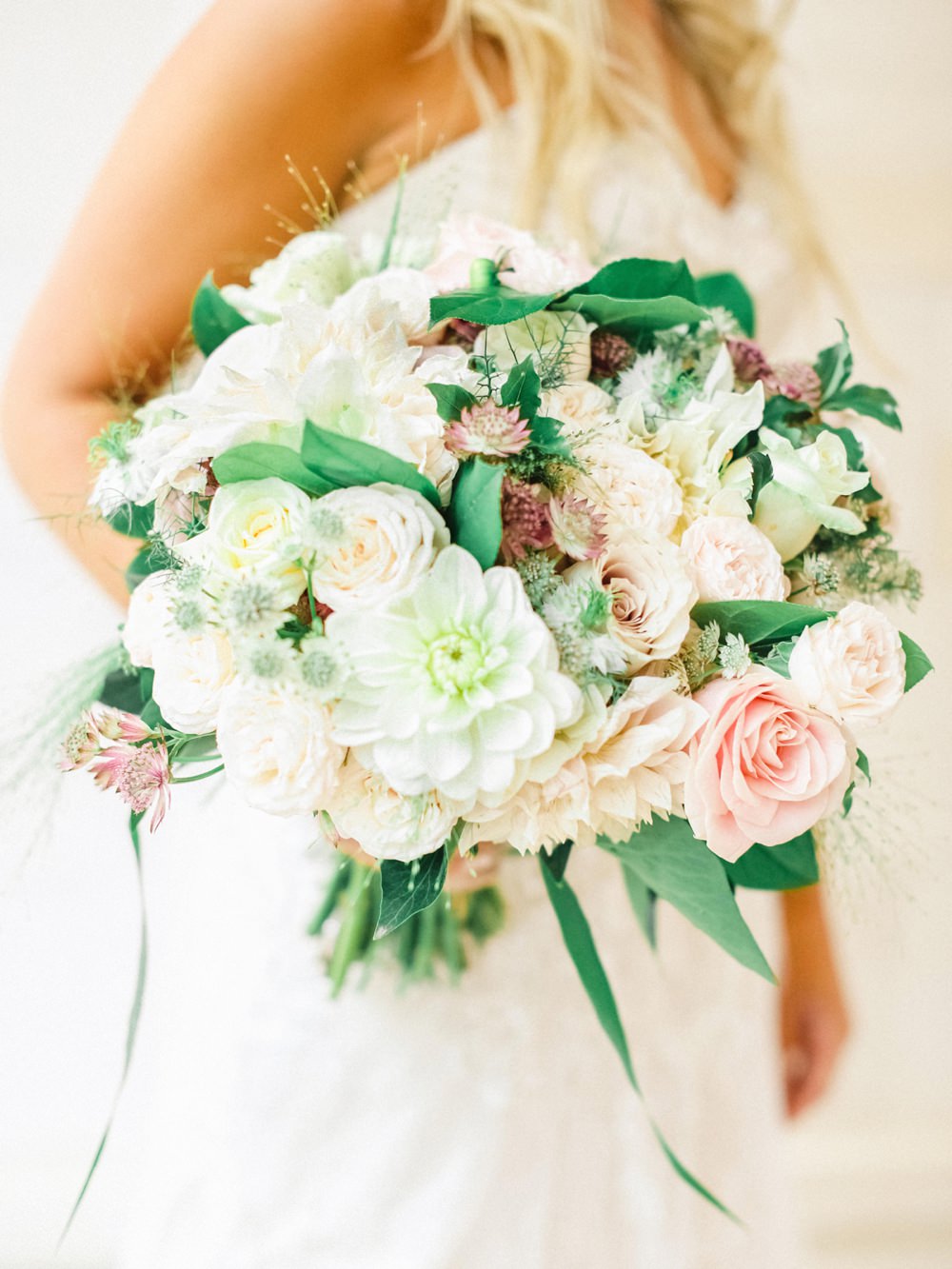 An Ian Stuart 'Sapphire' bridal gown for a classically romantic wedding