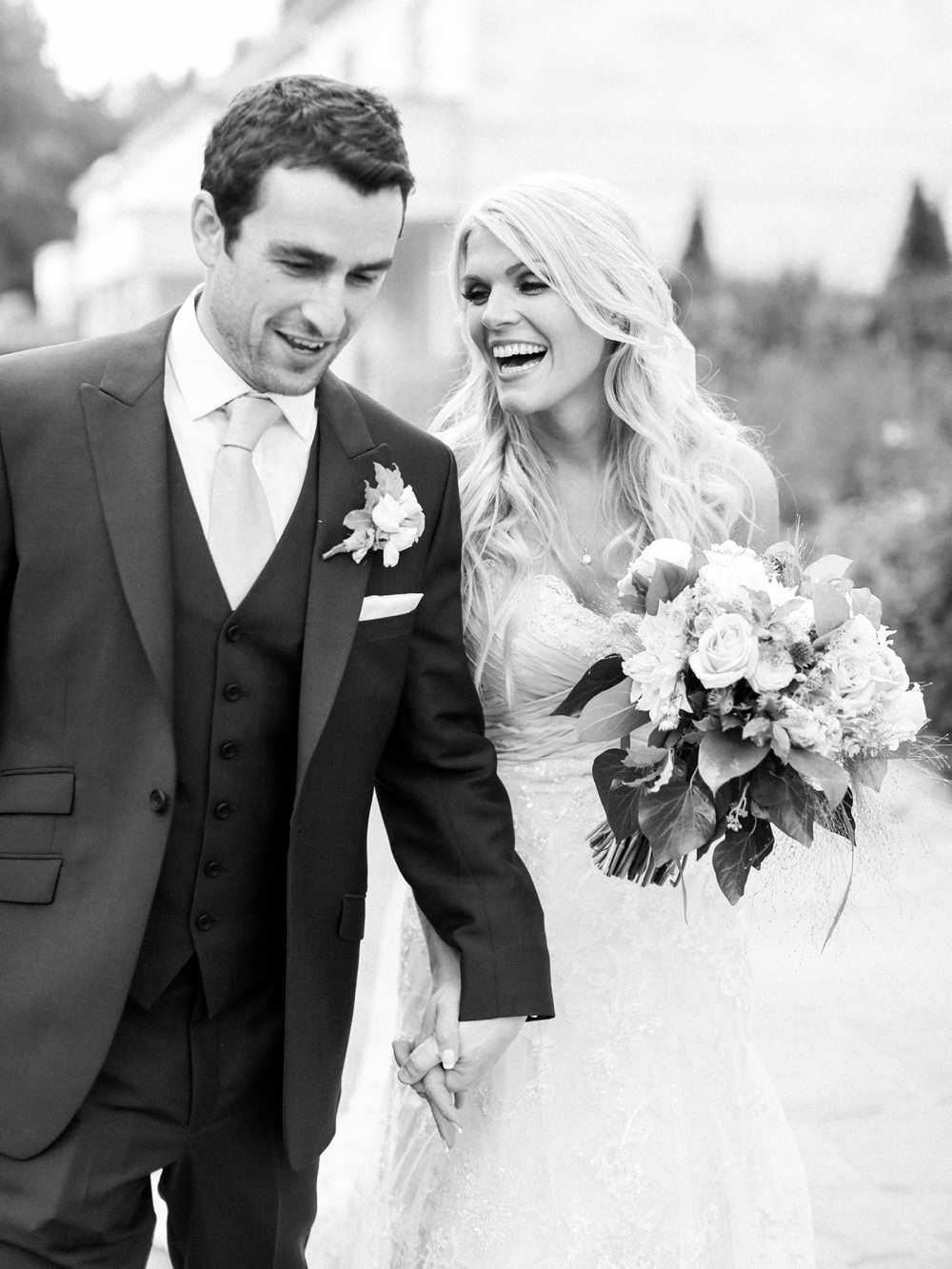 An Ian Stuart 'Sapphire' bridal gown for a classically romantic wedding