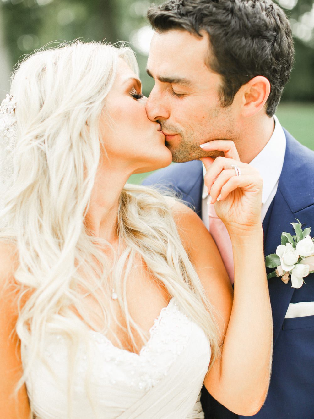 An Ian Stuart 'Sapphire' bridal gown for a classically romantic wedding