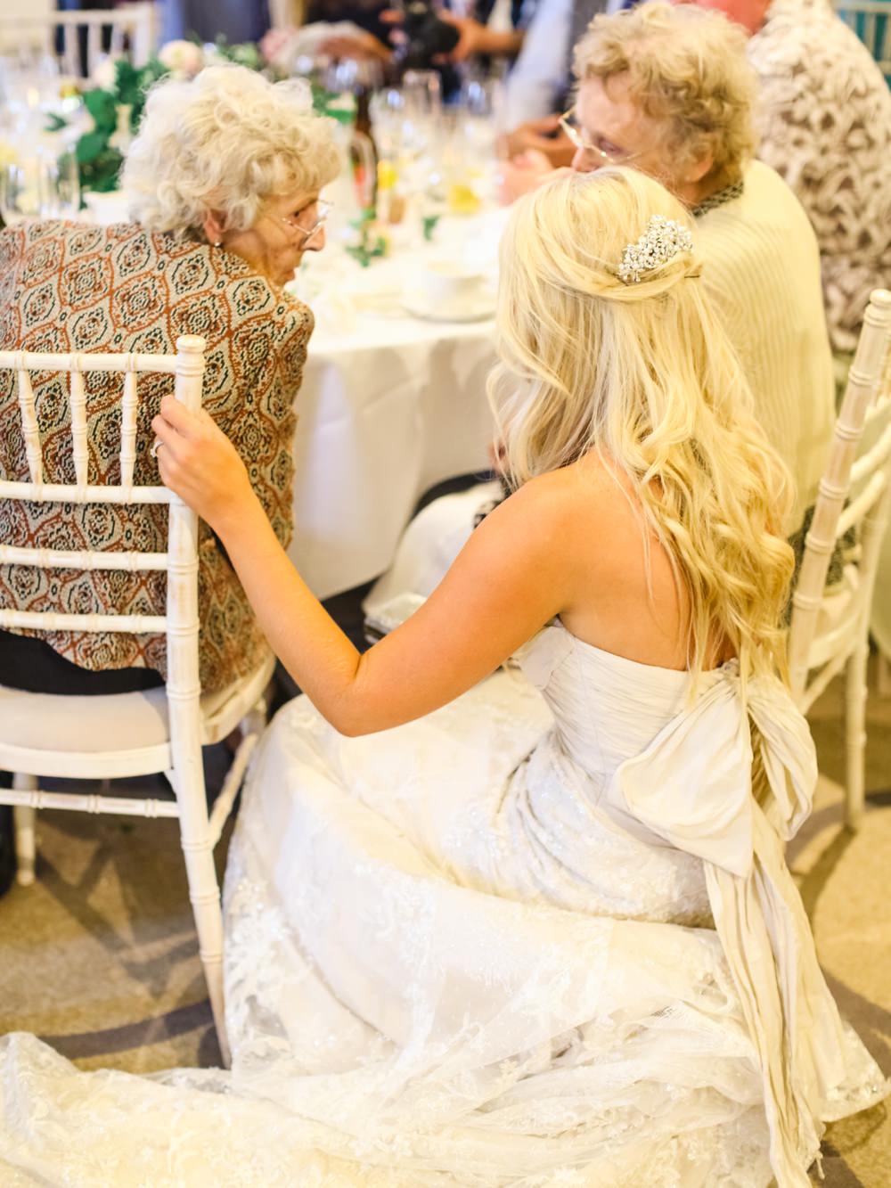 An Ian Stuart 'Sapphire' bridal gown for a classically romantic wedding