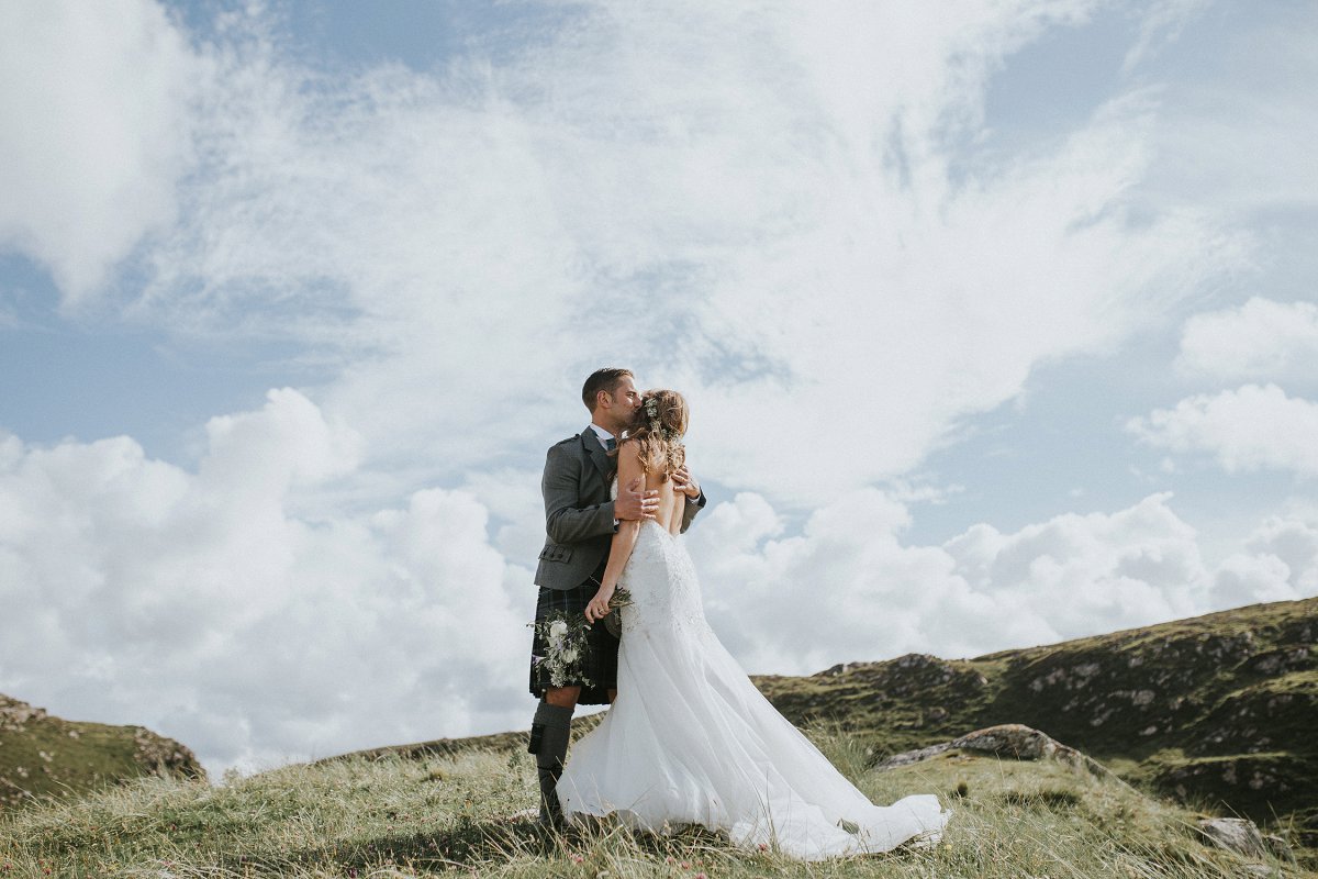 Isle Lewis Outer Hebrides Rustic Marquee Wedding With Essense Of