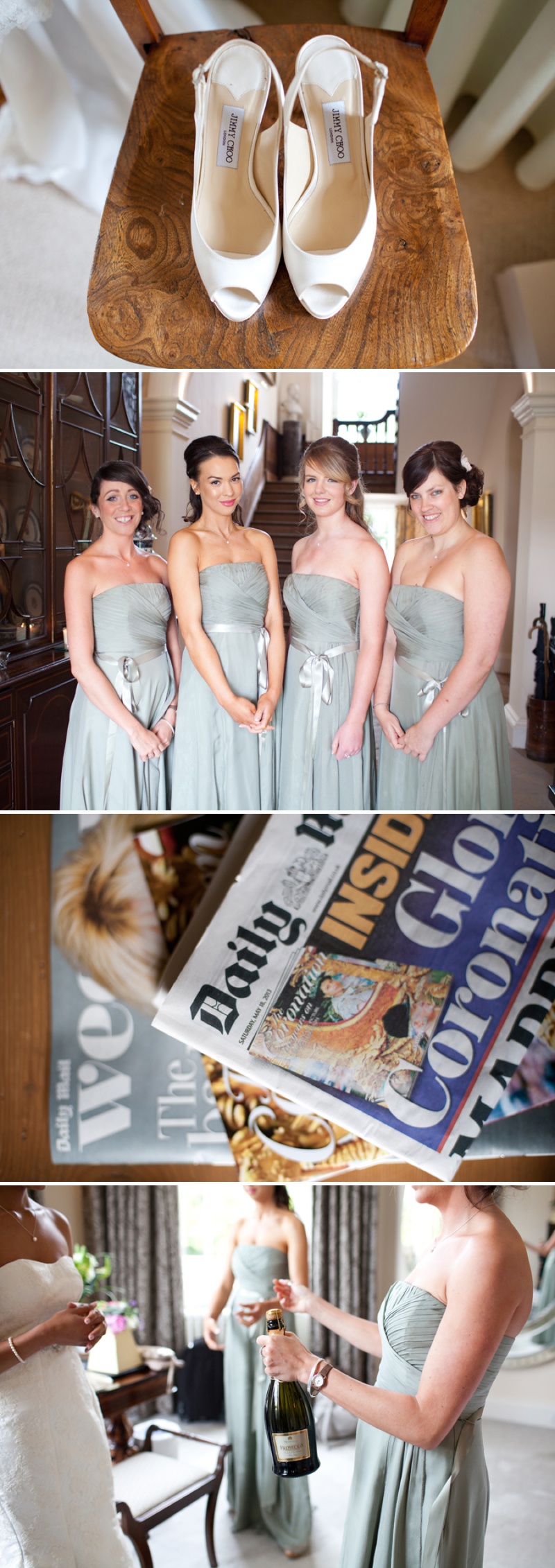 An Elegant English Country Wedding  At Iscoyd Park With A 