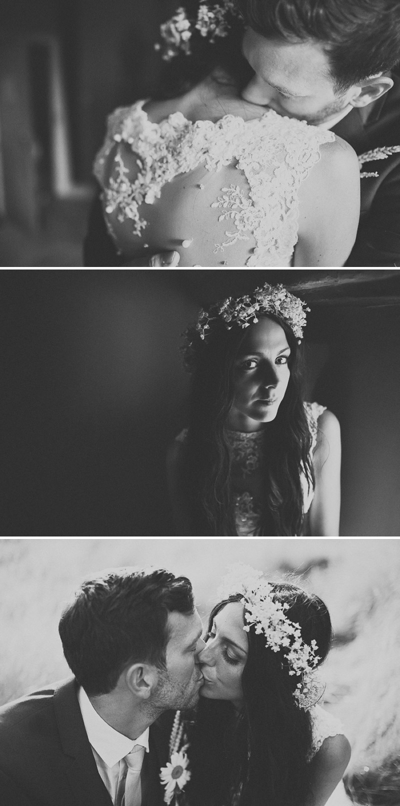 A Festival Inspired Bohemian Wedding With Wildflowers And A Floral ...