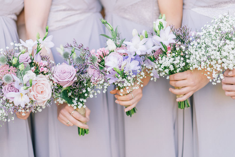 Rustic Marquee Wedding  In Yorkshire With A Lavender  And 