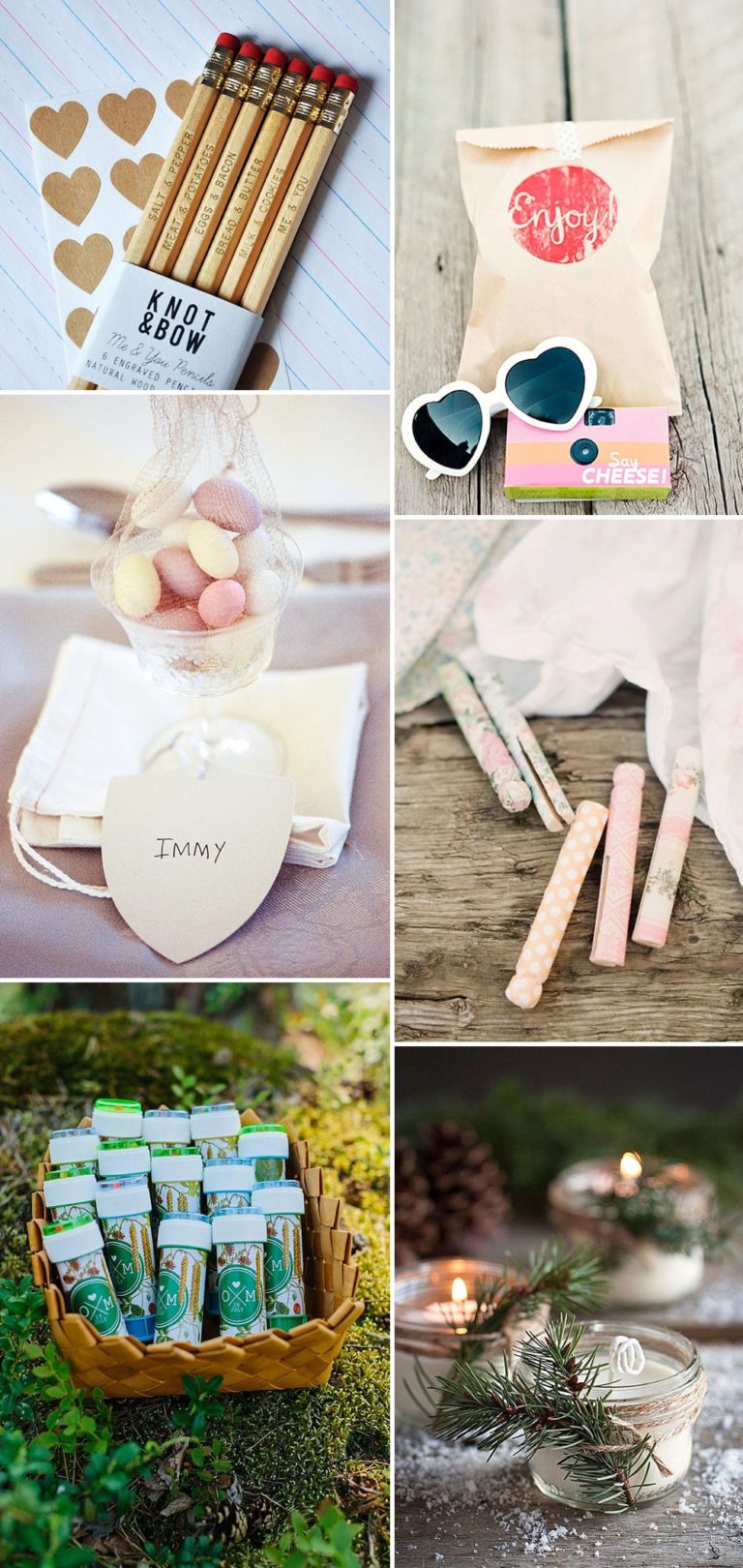 Unique and EcoFriendly Wedding Favour Ideas Your Guests Will Love