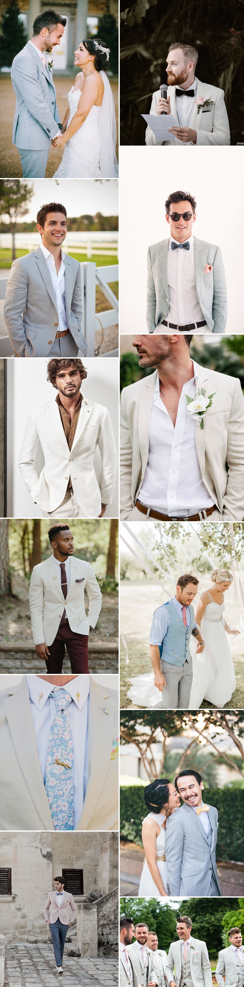 Groom Wearing Light Coloured Jacket For Wedding | Groom Fashion Inspiration