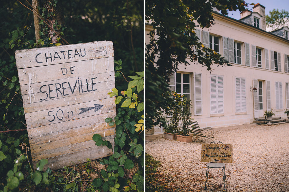 Blush Outdoor Destination Wedding & Marquee Reception at Chateau de